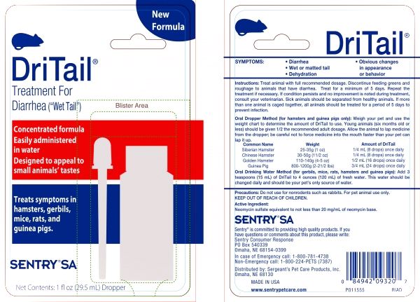 Treatment for Diarrhea ("Wet Tail")