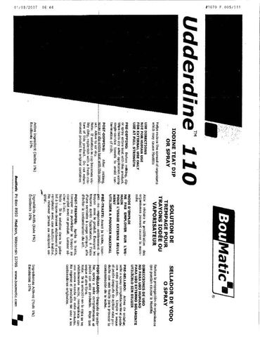 Udderdine 110