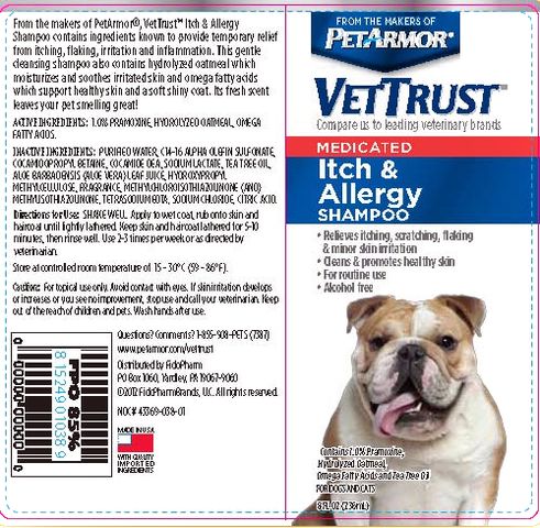 VETTRUST ITCH AND ALLERGY SHAMPOO